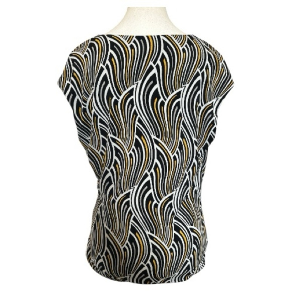 White House Black Market Surplice Top Size Medium - Picture 4 of 8